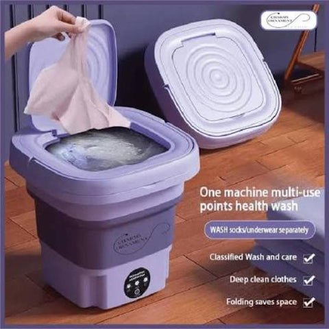 Portable Mini Folding Washing Machine
